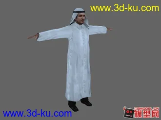 Arabs(阿拉伯)西域 伊斯兰 阿拉伯人 3d模型下载的图片