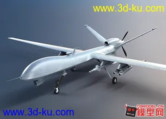 美军MQ-9死神无人机精模型带贴图的图片