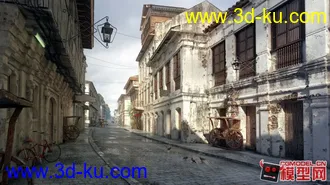 3D打印模型AEc超写实建筑场景...分享大家的图片