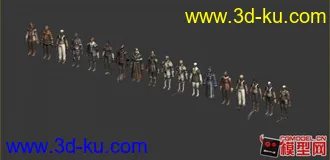 最终幻想11全套模型资料及设定的图片