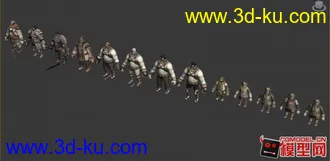 最终幻想11全套模型资料及设定的图片