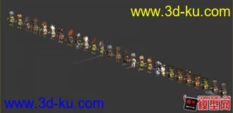 最终幻想11全套模型资料及设定的图片