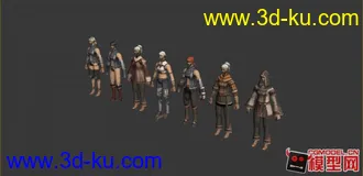 最终幻想11全套模型资料及设定的图片