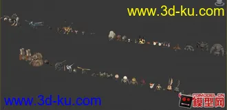 最终幻想11全套模型资料及设定的图片