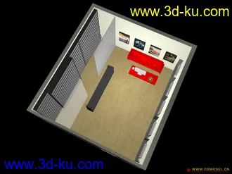 3D打印模型自創場景dvd店的图片