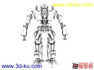 3D打印模型变形精钢擎天柱临摹！！！！~的图片