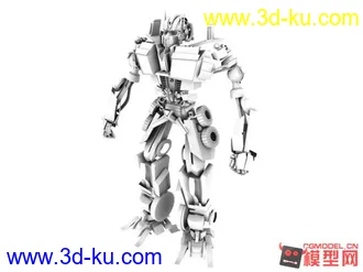 3D打印模型变形精钢擎天柱临摹！！！！~的图片