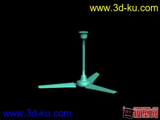 3D打印模型吊型电风扇的图片