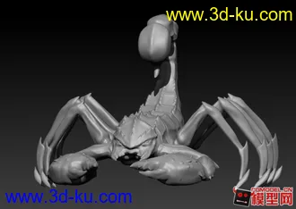 3D打印模型蝎子的图片