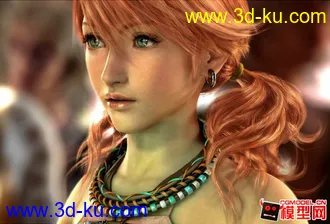 最终幻想美女Vanille模型的图片