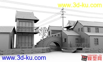 古代建筑模型。。新手，求积分。。的图片