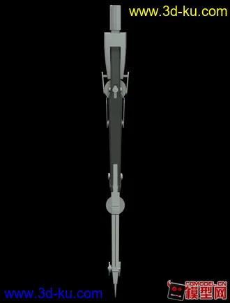3D打印模型圆规 max2010(附OBJ格式)的图片