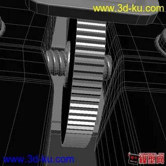 3D打印模型圆规 max2010(附OBJ格式)的图片