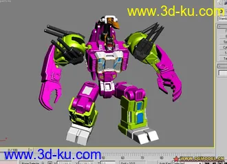 3D打印模型变形金刚萨克巨人的图片