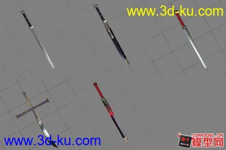 3D打印模型龙泉宝剑的图片