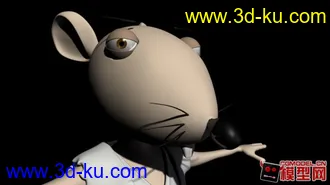 3D打印模型有趣的人形小老鼠的图片