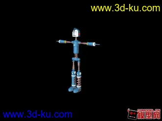 3D打印模型小小机器人。。。。。。的图片