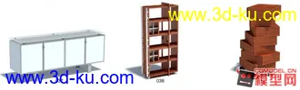 3D打印模型柜子3个的图片