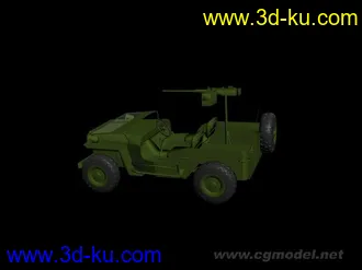 3D打印模型M-151军用吉普的图片
