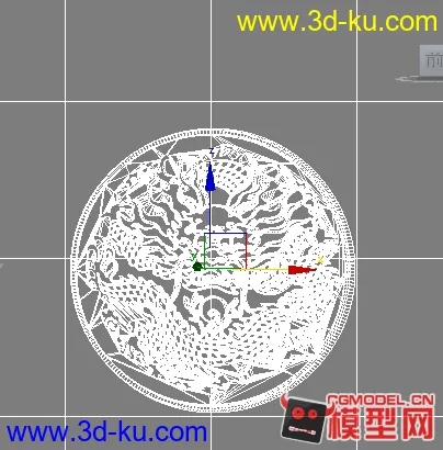 龙盘，室外模型的图片1