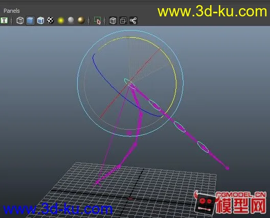 模型毛发，布料尾巴的动力学绑定的图片2