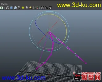 模型毛发，布料尾巴的动力学绑定的图片