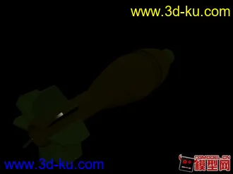 3D打印模型迫击炮弹的图片
