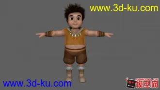 3D打印模型男孩的图片