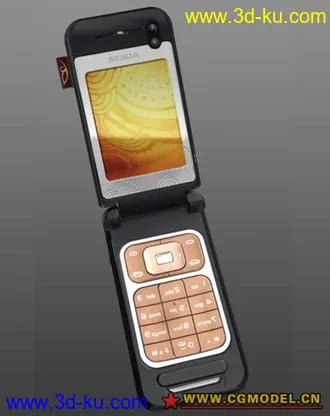 3D打印模型手机——NOKIA 7390的图片