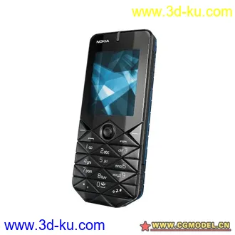 3D打印模型手机——nokia_7500的图片