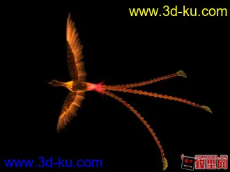 3D打印模型凤凰带动画的图片