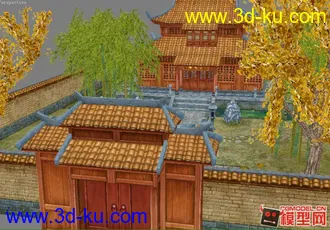3D打印模型古典阁楼的图片