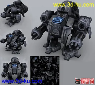 3D打印模型机器人的图片