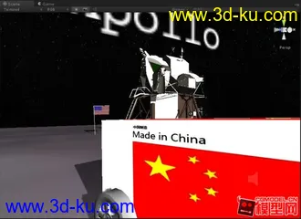 3D打印模型模拟月球漫步小游戏的图片