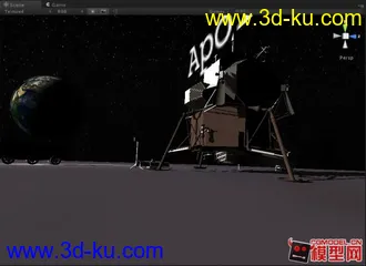 3D打印模型模拟月球漫步小游戏的图片