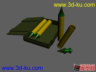 3D打印模型穿甲弹的图片