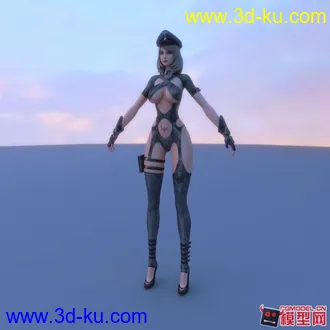 3D打印模型带绑定和表情的极品美女，性感美女的图片
