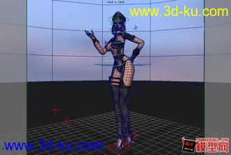 3D打印模型带绑定和表情的极品美女，性感美女的图片