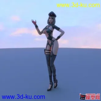3D打印模型带绑定和表情的极品美女，性感美女的图片