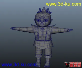 3D打印模型带绑定的葫芦娃的图片