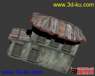 3D打印模型现代建筑一个的图片