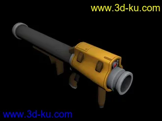 3D打印模型火箭炮动作+弹药的图片