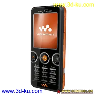 3D打印模型手机——sony ericsson_w610c的图片