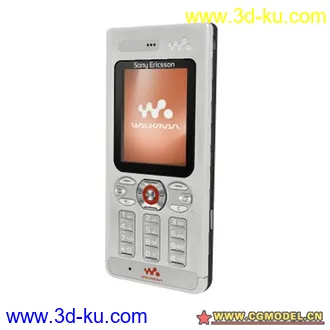 3D打印模型手机——sony ericsson_W888c的图片