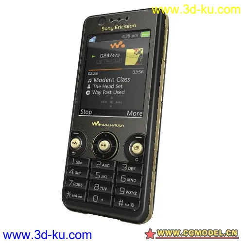 手机——sonyericsson_w660i模型的图片1