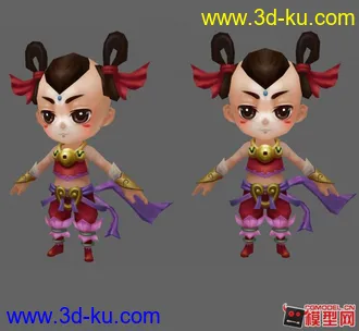 3D打印模型红孩儿的图片