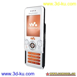 3D打印模型手机——sonyericsson_w580c的图片