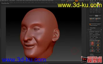 3D打印模型男人头像的图片