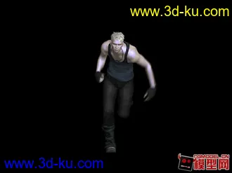 3D打印模型鬼泣5跑步的图片