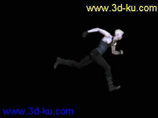 3D打印模型鬼泣5跑步的图片
